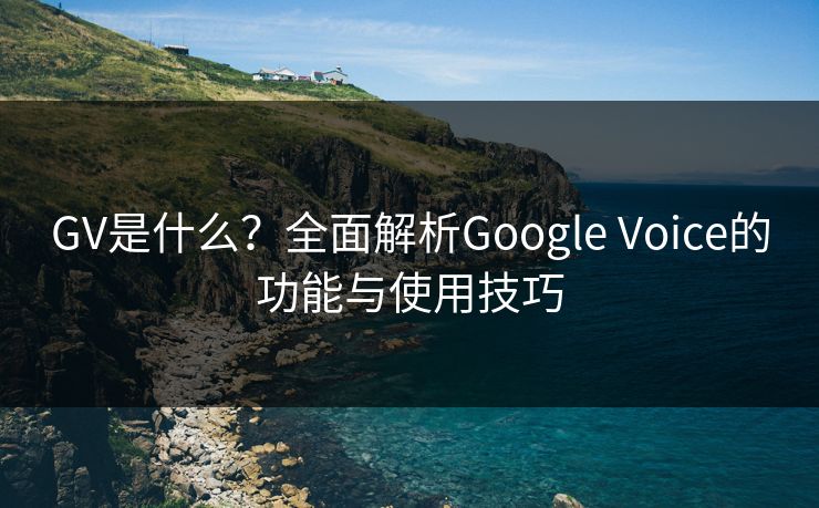 GV是什么？全面解析Google Voice的功能与使用技巧